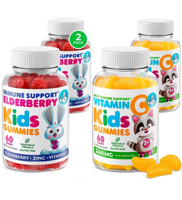 DR. MORITZ Elderberry & Vitamin C Gummies Bundle - Buy Online on GoSupps.com