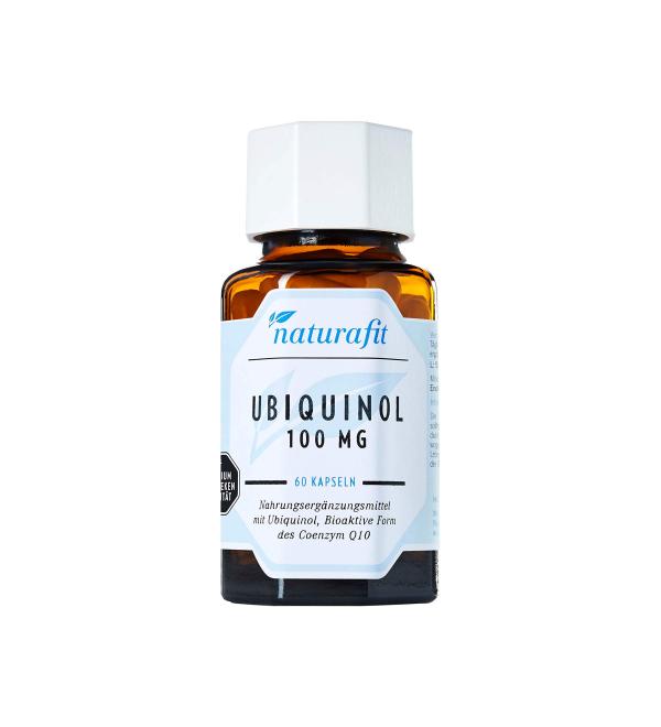 Naturafit Ubiquinol 100 mg Capsules - 60 Count | Premium Antioxidant Supplement for Energy & Heart Health - Fast International Shipping - Buy Online on GoSupps.com