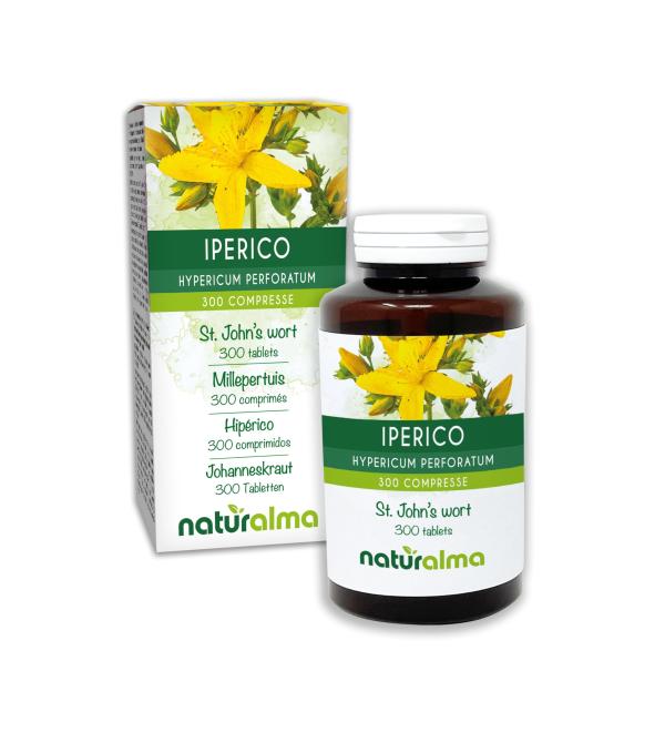 Naturalma St. John's Wort 150g 300 Tablets - Buy Online on GoSupps.com