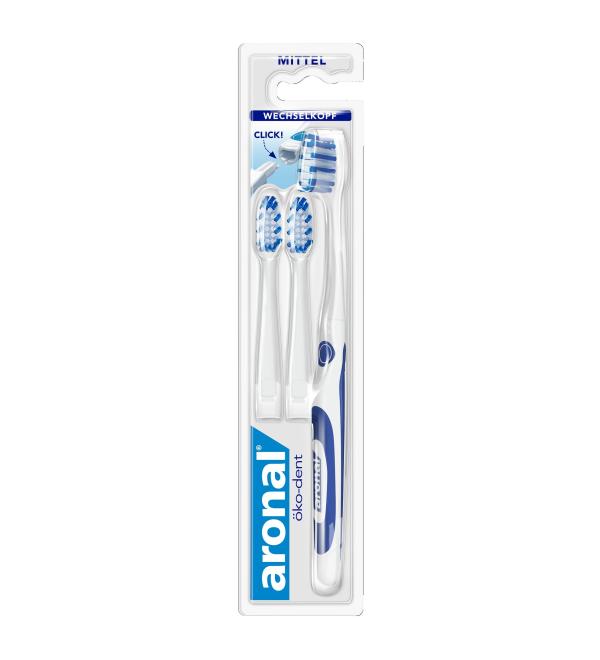 Aronal ko-dent toothbrush medium pack of 2 (2 x 1 piece)
