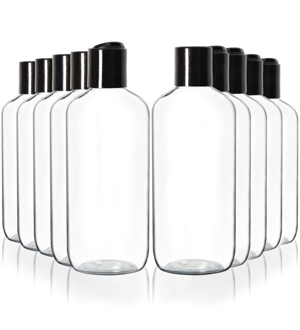 Youngever 10 Pack 8oz Clear Plastic Bottles - Buy Online on GoSupps.com