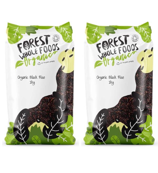 Forest Whole Foods Organic Black Rice (2kg)