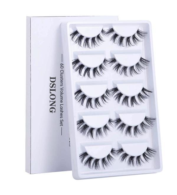 DSLONG Cluster Lashes DIY Extensions 60 Pcs - Buy Online on GoSupps.com