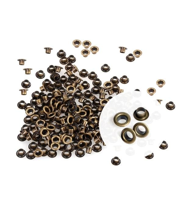 CRAFTMEMORE Grommets Eyelets 1/8 Inch 200 Pieces - Buy Online on GoSupps.com