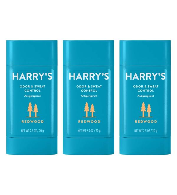 Harry's Deodorant Redwood 3-Count - Buy Online on GoSupps.com