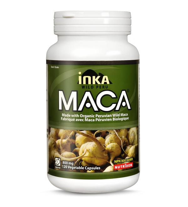 Inka Wild Peru Maca 800mg 120 Capsules - Buy Online on GoSupps.com