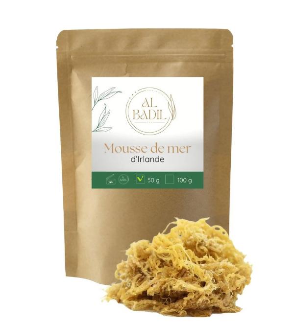 Al Badil Irish Sea Moss Golden Sun-Dried - Buy Online on GoSupps.com