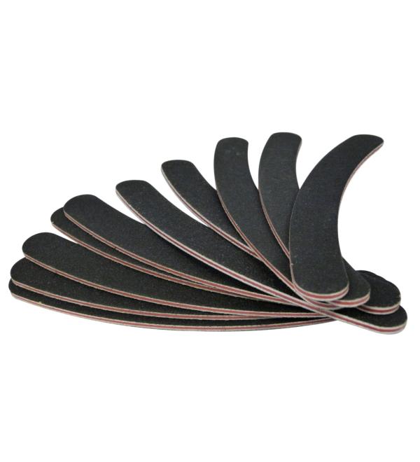 Ghulumn 10 Double Sided 100/180 Grit Curved Nail Files - Buy Online on GoSupps.com