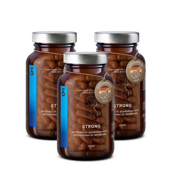 CLAV Black Maca Capsules High-Dose 270ct - Buy Online on GoSupps.com