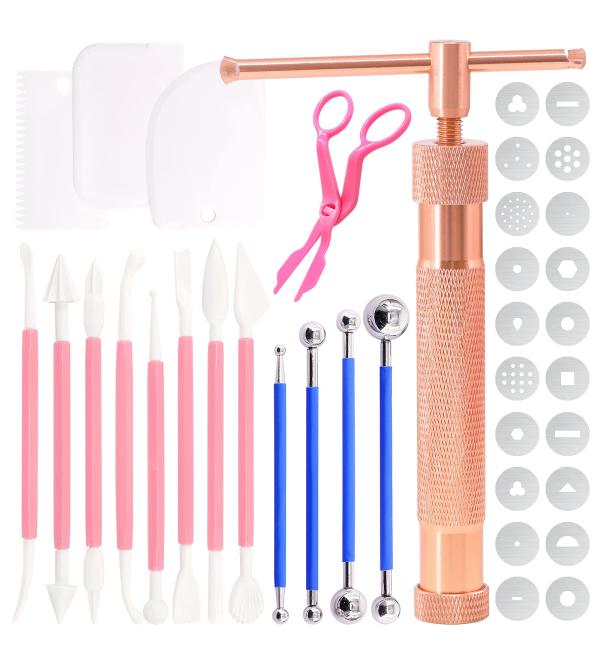 Wokape Clay Extruder 37 Pcs - Buy Online on GoSupps.com