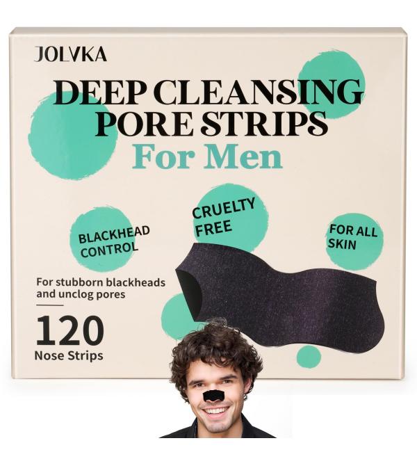 JOLVKA Blackhead Remover Pore Strips 120 Pack - Buy Online on GoSupps.com