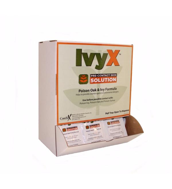 IvyX Towelettes Pre-Contact Solution 50 Counts - Buy Online on GoSupps.com