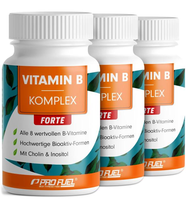 ProFuel Vitamin B Complex 3x180 Tablets - Buy Online on GoSupps.com