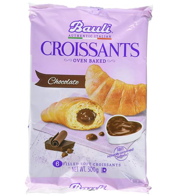 Bauli Bauli Cornetti Crescent Set of 12 chocolate brioche cookies 6 x 50 g chocolate