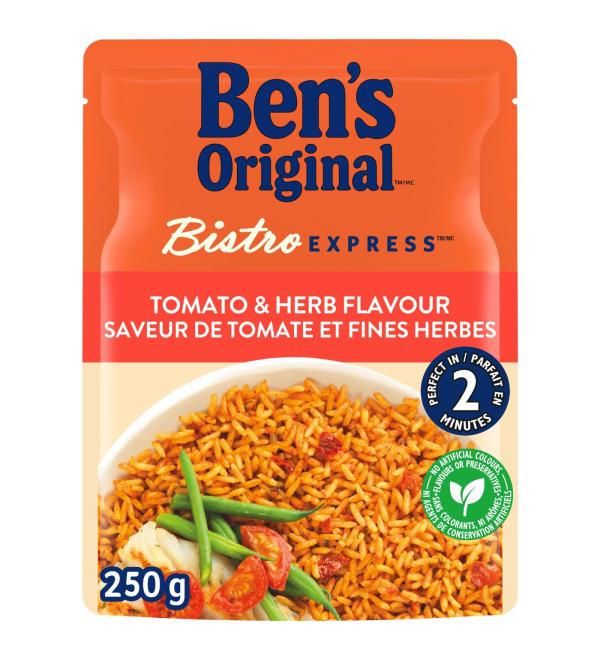 Ben's Original Bistro Express Tomato & Herb Rice - Buy Online on GoSupps.com