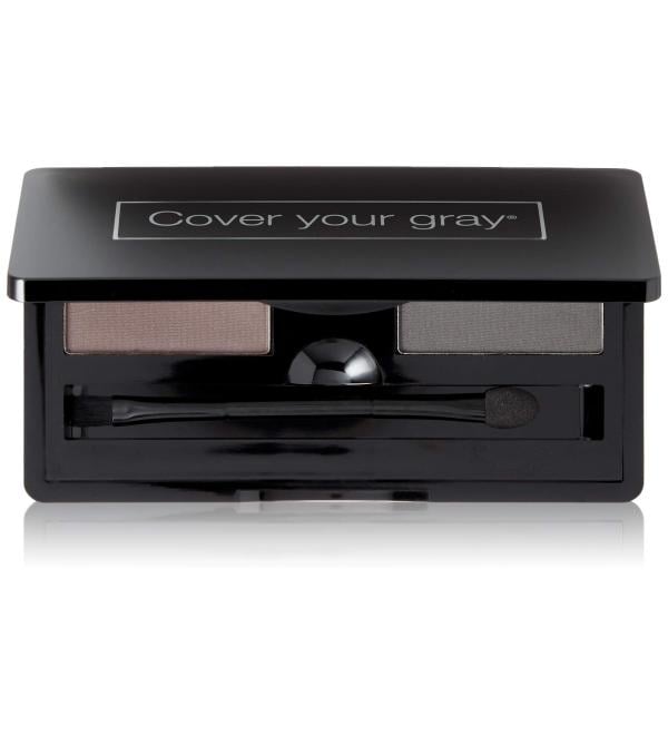 Buy Cover Your Gray Fill In Powder Pro - Dark Brown/Black | Best Gray Coverage for Hair | Fast International Shipping - Buy Online on GoSupps.com
