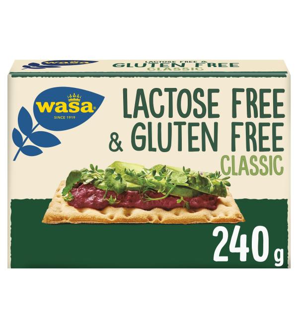 Wasa Crispbread Gluten-free Classic 10x240g - Buy Online on GoSupps.com