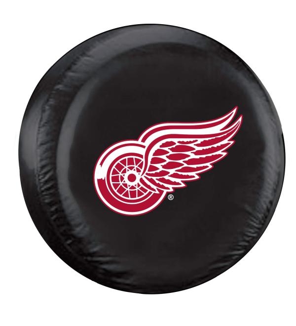 Fremont Die NHL Tire Cover Detroit Red Wings Standard size (27-29" Diameter) Black/Team Colors