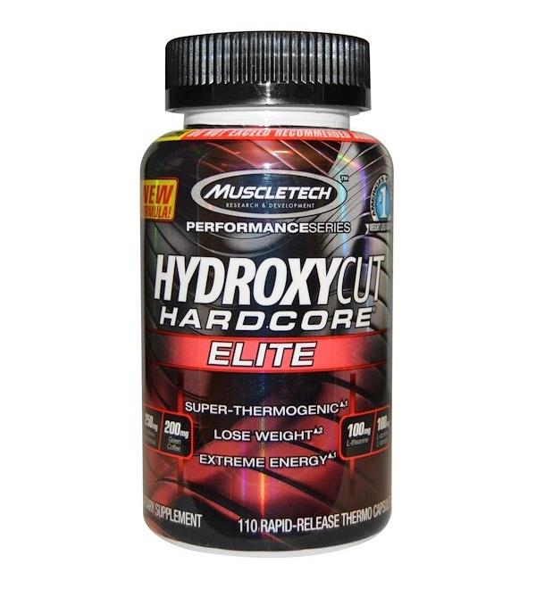 Hydroxycut Performance Series Hardcore Elite 110 Rapid-Release Thermo Caps