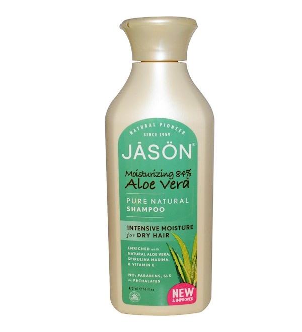 Jason Natural Pure Natural Shampoo Aloe Vera 16 fl oz (473 ml)