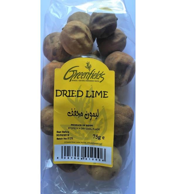Greenfields Lot de 2 sachets de citron vert 75 g