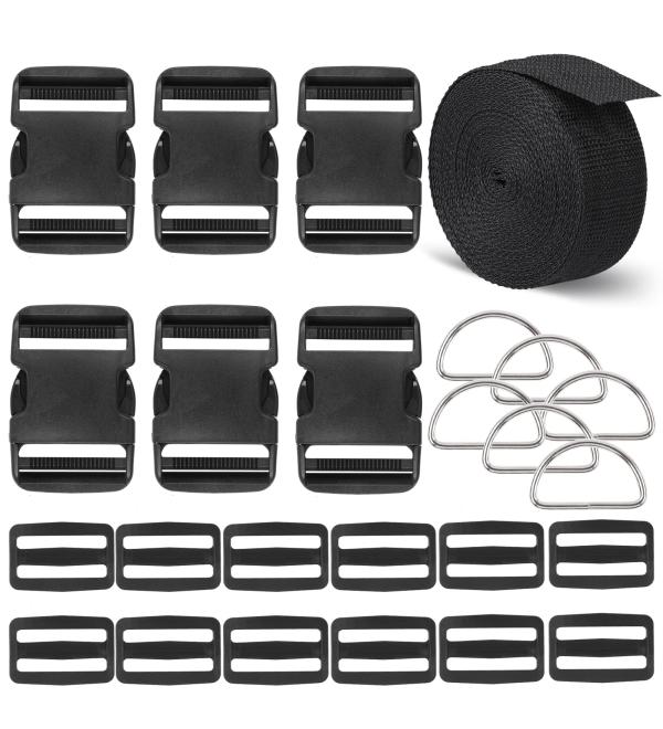 RNKP Buckles Straps Set 6 Yards Nylon - Buy Online on GoSupps.com
