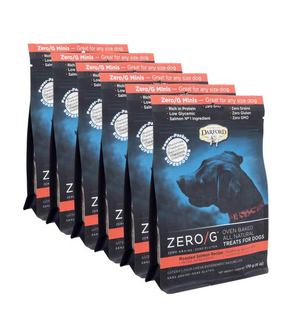 Darford Zero/G Salmon Mini Dog Treats - Buy Online on GoSupps.com