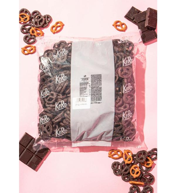 KoRo - Dark chocolate pretzels 1 kg - Buy Online on GoSupps.com