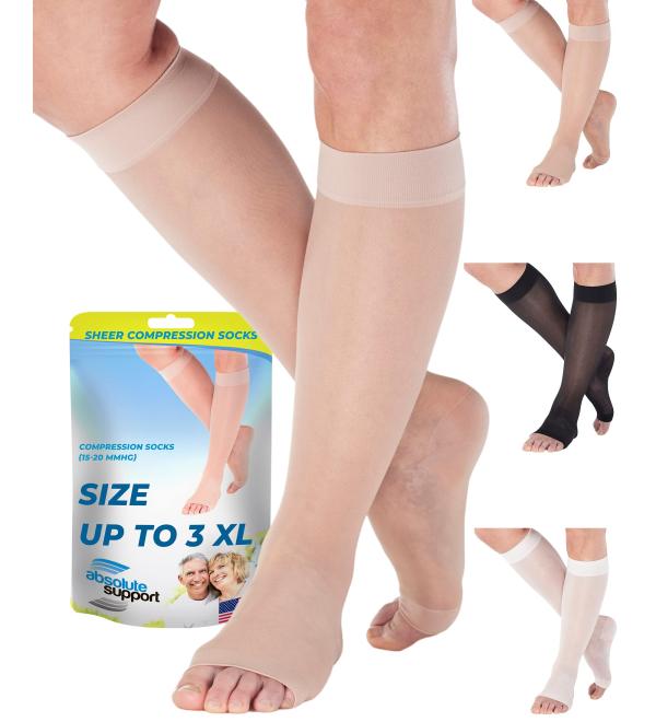 ABSOLUTE SUPPORT Compression Socks Women 15-20 - Buy Online on GoSupps.com