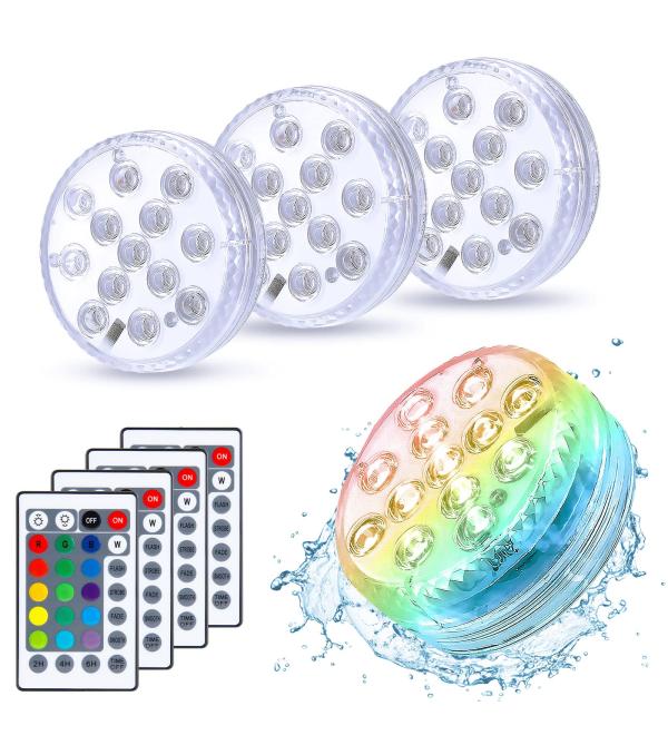 Mture Underwater LED Light Pool 4Pc RGB 16 - Buy Online on GoSupps.com