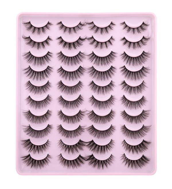 Yawamica Fluffy 3D Wispy Lashes 20 Pairs 5 Styles - Buy Online on GoSupps.com