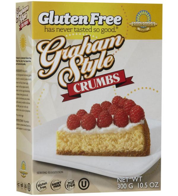 Kinnikinnick Graham Style Crumbs 10.5oz - Buy Online on GoSupps.com