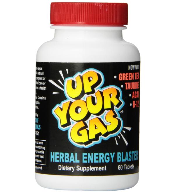 UP Your Gas Herbal Energy Blaster 60 Tablets - Buy Online on GoSupps.com