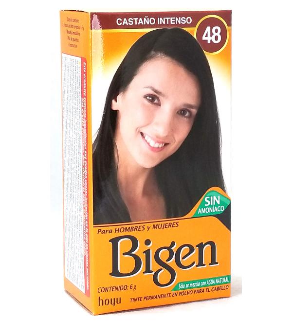 Bigen Permanent Powder Hair Colour - No 48 Dark Chestnut