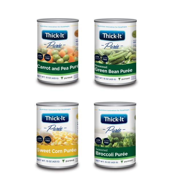 Thick-It Purees Vegetable Variety 12 Pack - Buy Online on GoSupps.com