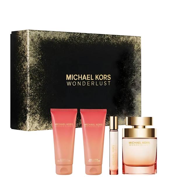 Michael Kors Wonderlust Perfume for Women 4 Piece Gift Set - Buy Online on GoSupps.com