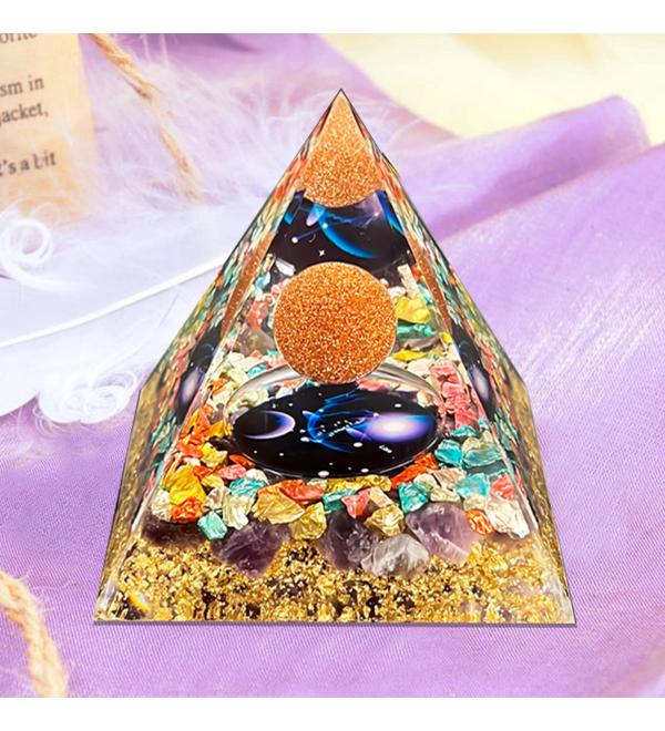 VDYXEW Amethyst Orgone Pyramid Libra - Buy Online on GoSupps.com