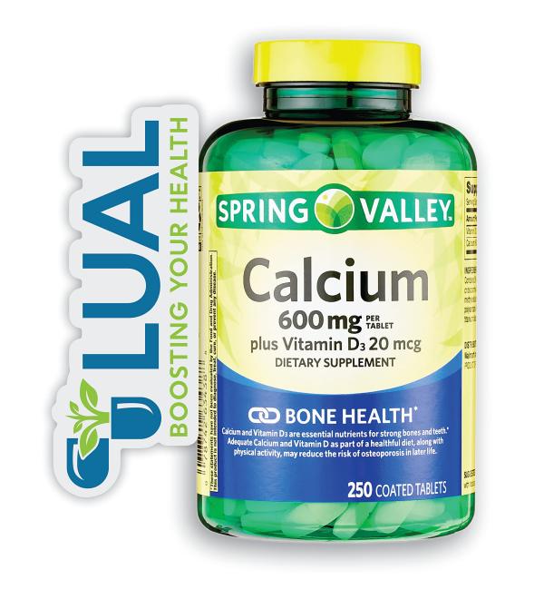 Spring Valley Calcium Plus Vitamin D 250 Tablets - Buy Online on GoSupps.com