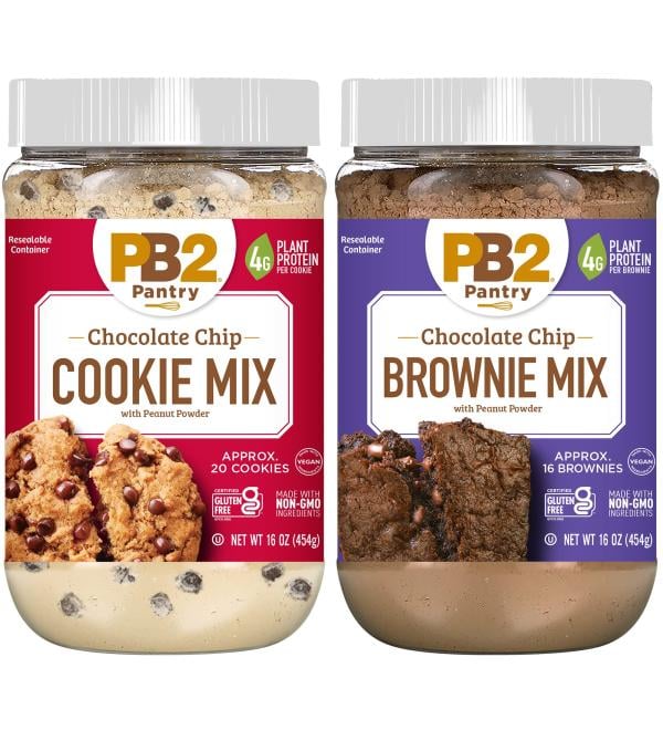 PB2 Cookie & Brownie Mix 2 Jars 16 oz Each - Buy Online on GoSupps.com
