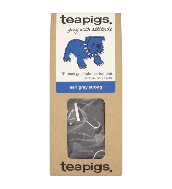  Teapigs Teapigs Earl Grey Pack of 3 Solid Tea Bags (15 bags total) - Buy Online on GoSupps.com