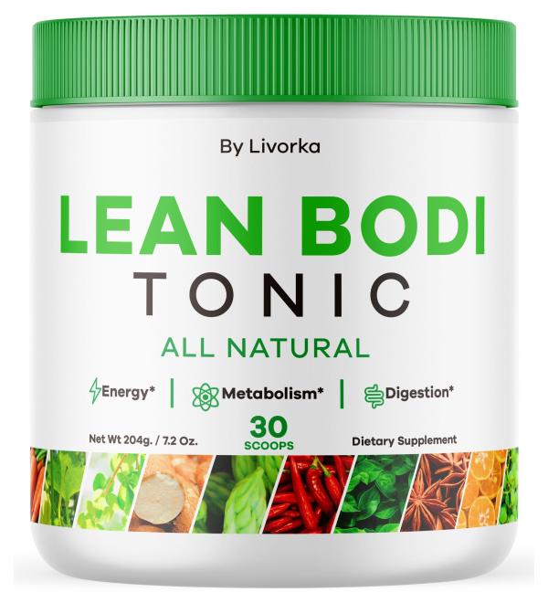 LIVORKA Lean Bodi Tonic Powder 30 Servings - Buy Online on GoSupps.com