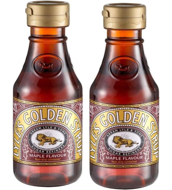 Lyle's Maple Golden Syrup 454g 2 Pack - Buy Online on GoSupps.com