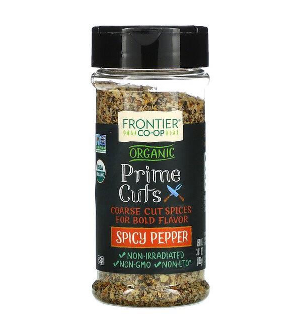 Buy Frontier Co-op Organic Spicy Pepper Cuts - 3.81 oz | Premium Seasoning - Buy Online on GoSupps.com