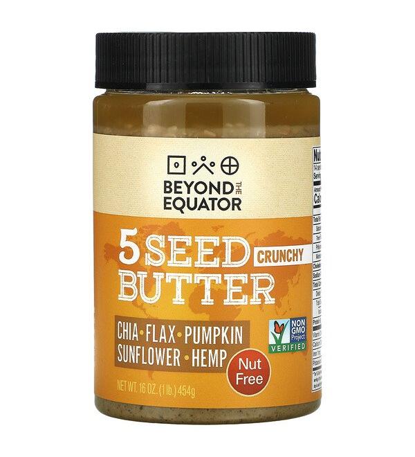 Beyond The Equator 5 Seed Butter Crunchy 16 oz (454 g)
