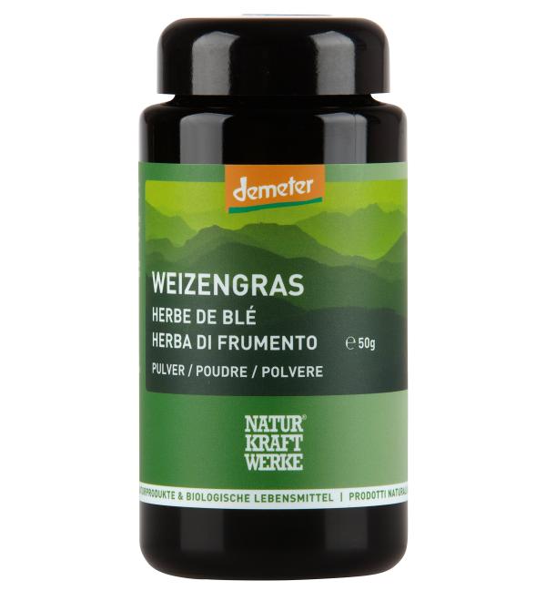 Wheat Grass Powder Demeter 50g - Buy Online on GoSupps.com