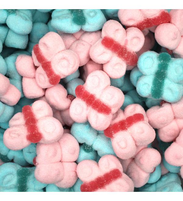 Marshmallow Butterflies 225g Sweet Pouch