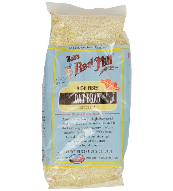 One 18 oz Bob's Red Mill Oat Bran Cereal 1.12 Ounce (Pack of 1) - Buy Online on GoSupps.com