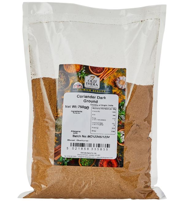 Old India Coriander Dark Ground 750g - Premium Quality Spice - Buy Online on GoSupps.com