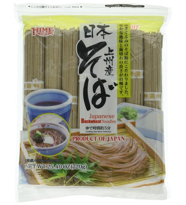 Hime Dried Buckwheat Soba Noodles Twin Pack - Buy Online on GoSupps.com