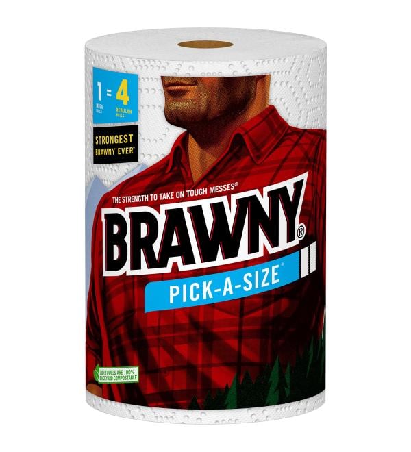 Brawny Pick-A-Size Paper Towels Mega Roll - Buy Online on GoSupps.com
